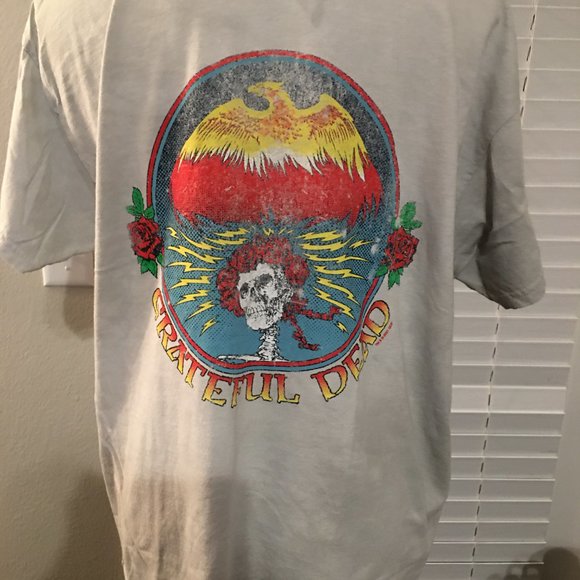 2021 Faded Bertha Grateful Dead Gray XL T Shirt NWT  Box Lb2 - Picture 3 of 4